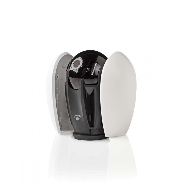 Nedis SmartLife Indoor Camera | Full HD 1080p | Pan tilt | Cloud Storage (optional) / microSD (not included) | With motion sensor | Night vision | Dark Grey / White Nedis SmartLife Indoor Camera | Full HD 1080p | Pan tilt | Cloud Storage (optional) / microSD (not included) | With motion sensor | Night vision | Dark Grey / White