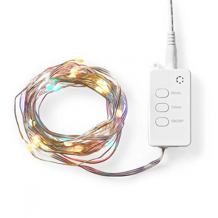 Nedis SmartLife LED Strip | Multi Colour | 5.00 m | IP20 | 2700 - 6500 K | 400 lm | Android™ / IOS