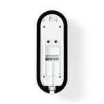 Nedis SmartLife Video Doorbell | Battery Powered / Transformer | Full HD 1080p | Cloud Storage (optional) / microSD (not included) | IP54 | With motion sensor | Night vision | White