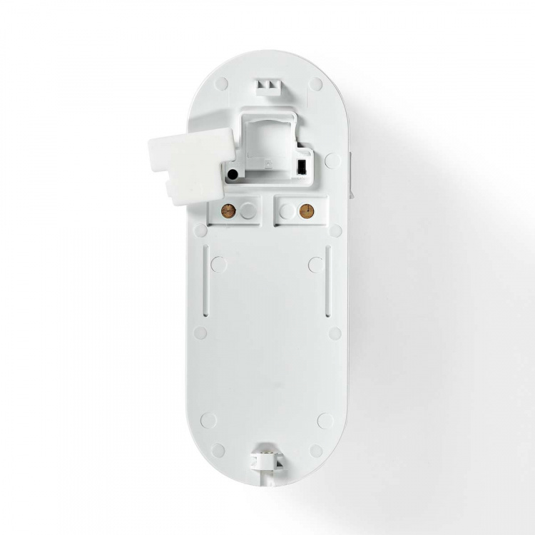 Nedis SmartLife Video Doorbell | Battery Powered / Transformer | Full HD 1080p | Cloud Storage (optional) / microSD (not included) | IP54 | With motion sensor | Night vision | White