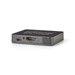 Nedis HDMI™ Splitter | 2 port(s) | HDMI™ Input | 2x HDMI™ Output | 4K@30Hz | 2.25 Gbps | ABS / PVC | Black