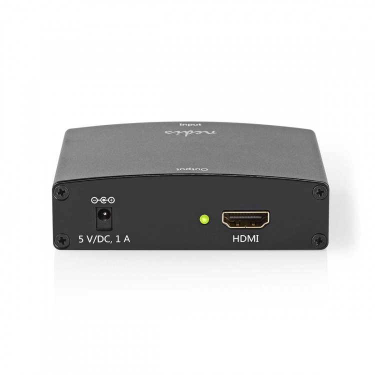 Nedis HDMI™ Converter | VGA Female / 2x RCA Male | 1x HDMI™ Output | 1-way | 1080p | 1.65 Gbps | Aluminium | Anthracite Nedis HDMI™ Converter | VGA Female / 2x RCA Male | 1x HDMI™ Output | 1-way | 1080p | 1.65 Gbps | Aluminium | Anthracite