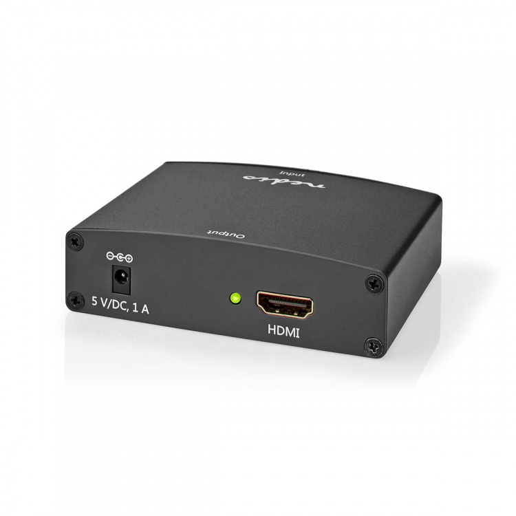 Nedis HDMI™ Converter | VGA Female / 2x RCA Male | 1x HDMI™ Output | 1-way | 1080p | 1.65 Gbps | Aluminium | Anthracite Nedis HDMI™ Converter | VGA Female / 2x RCA Male | 1x HDMI™ Output | 1-way | 1080p | 1.65 Gbps | Aluminium | Anthracite