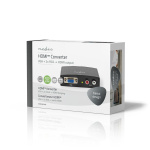 Nedis HDMI™ Converter | VGA Female / 2x RCA Male | 1x HDMI™ Output | 1-way | 1080p | 1.65 Gbps | Aluminium | Anthracite Nedis HDMI™ Converter | VGA Female / 2x RCA Male | 1x HDMI™ Output | 1-way | 1080p | 1.65 Gbps | Aluminium | Anthracite