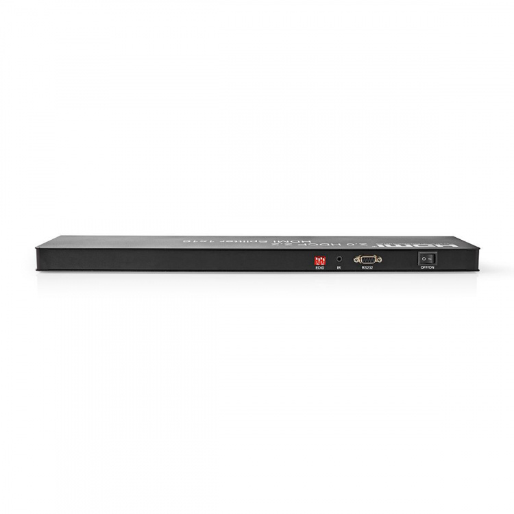 Nedis HDMI™ Splitter | 16 port(s) | USB-A Female / 16x HDMI™ Output | 4K@60Hz | 18 Gbps | Metal | Anthracite Nedis HDMI™ Splitter | 16 port(s) | USB-A Female / 16x HDMI™ Output | 4K@60Hz | 18 Gbps | Metal | Anthracite