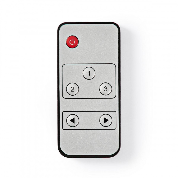 Nedis HDMI™ Switch | 3 port(s) | 1x USB-C™ / 2x HDMI™ Input | 1x HDMI™ Output | 4K@60Hz | 18.0 Gbps | Metal | Anthracite