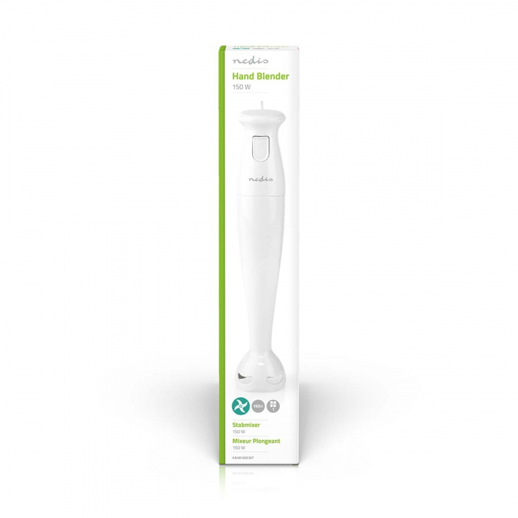 Nedis Hand Blender | 150 W | Speed settings: 1-Speed Setting | White
