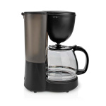 Nedis Coffee Maker | Filter Coffee | 1.25 l | 10 Cups | Keep warm feature | Black