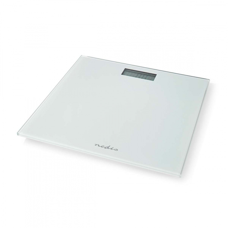Nedis Personal Scale | Digital | White | Tempered Glass | Maximum weighing capacity: 150 kg Nedis Personal Scale | Digital | White | Tempered Glass | Maximum weighing capacity: 150 kg