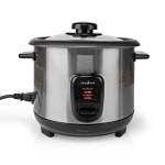 Nedis Rice Cooker | 1 l | 400 W | Non stick coating | Removable bowl | Auto shut-off