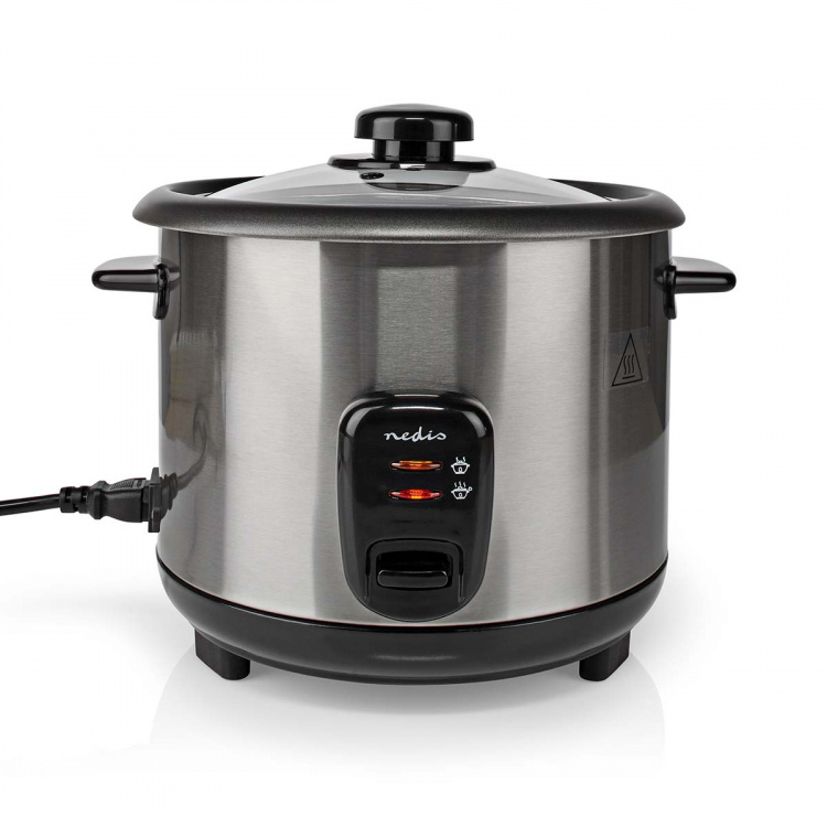 Nedis Rice Cooker | 1.5 l | 500 W | Non stick coating | Removable bowl | Auto shut-off