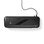 Nedis Laminator | Hot | A4 | 230 mm/min | Mains Powered | Black