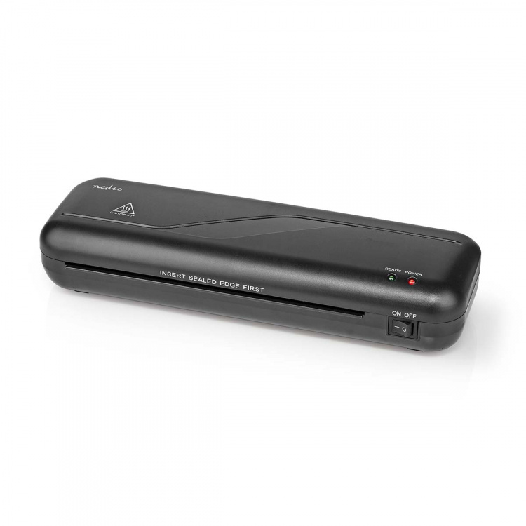 Nedis Laminator | Hot | A4 | 230 mm/min | Mains Powered | Black