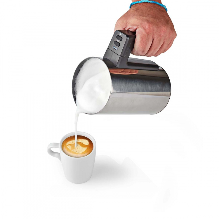 Nedis Milk Frother | 0.15 l | Concealed heating element | 500 W | 1-Speed