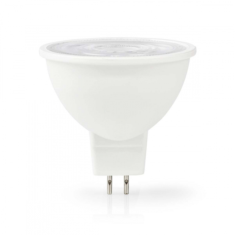 Nedis LED Bulb GU5.3 | Spot | 5.8 W | 450 lm | 2700 K | Warm White | Clear | Number of lamps in packaging: 1 pcs Nedis LED Bulb GU5.3 | Spot | 5.8 W | 450 lm | 2700 K | Warm White | Clear | Number of lamps in packaging: 1 pcs