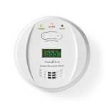 Nedis Carbon Monoxide Alarm | Battery Powered | Battery life up to: 5 year | With pause button | With test button | 85 dB | White