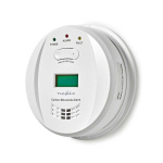 Nedis Carbon Monoxide Alarm | Battery Powered | Battery life up to: 5 year | With pause button | With test button | 85 dB | White