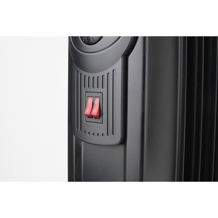 BLACK+DECKER Oil Heater 1500W Black