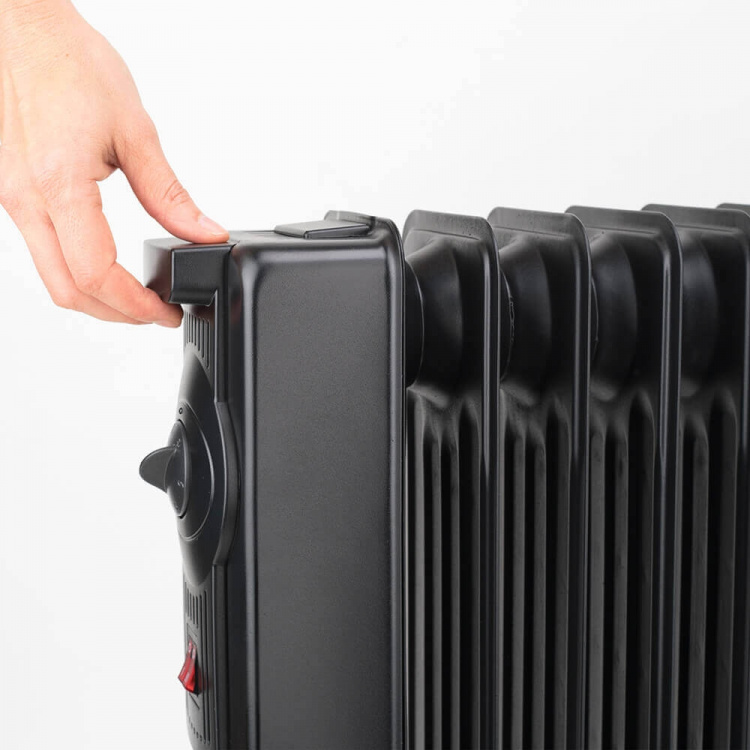 BLACK+DECKER Oil Heater 2300W Black