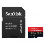 SanDisk MicroSDXC Extreme Pro 512GB 200MB/s A2 C10 V30 UHS-I SanDisk MicroSDXC Extreme Pro 512GB 200MB/s A2 C10 V30 UHS-I