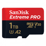 SanDisk MicroSDXC Extreme Pro 1TB 200MB/s A2 C10 V30 UHS-I SanDisk MicroSDXC Extreme Pro 1TB 200MB/s A2 C10 V30 UHS-I