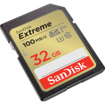 SanDisk SDHC Extreme 32GB 100MB/s UHS-I C10 V30 U3 SanDisk SDHC Extreme 32GB 100MB/s UHS-I C10 V30 U3