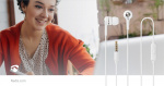 Nedis Wired Earphones | 3.5 mm | Cable length: 1.20 m | Built-in microphone | Volume control | White