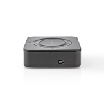 Nedis Bluetooth® Transmitter Receiver | Connection input: 1x AUX / 1x SPDIF | Connection output: 1x AUX / 1x SPDIF | AptX ™ Low latency / AptX™ / SBC | Up to 2 Devices | Battery play time: 22 hrs | Black