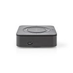 Nedis Bluetooth® Transmitter Receiver | Connection input: 1x AUX / 1x SPDIF | Connection output: 1x AUX / 1x SPDIF | AptX ™ Low latency / AptX™ / SBC | Up to 2 Devices | Battery play time: 22 hrs | Black