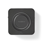 Nedis Bluetooth® Transmitter Receiver | Connection input: 1x AUX / 1x SPDIF | Connection output: 1x AUX / 1x SPDIF | AptX ™ Low latency / AptX™ / SBC | Up to 2 Devices | Battery play time: 22 hrs | Black