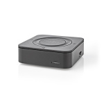 Nedis Bluetooth® Transmitter Receiver | Connection input: 1x AUX / 1x SPDIF | Connection output: 1x AUX / 1x SPDIF | AptX ™ Low latency / AptX™ / SBC | Up to 2 Devices | Battery play time: 22 hrs | Black