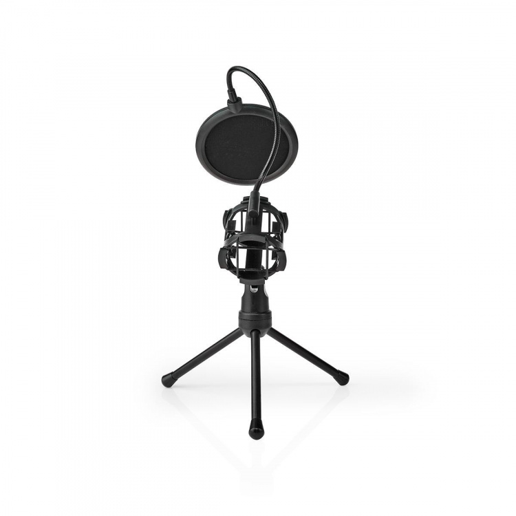 Nedis Microphone Stand | V-Shape | Holder diameter: Under 44 mm | ABS / Metal | Black