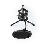Nedis Microphone Stand | V-Shape | Holder diameter: Under 44 mm | ABS / Metal | Black