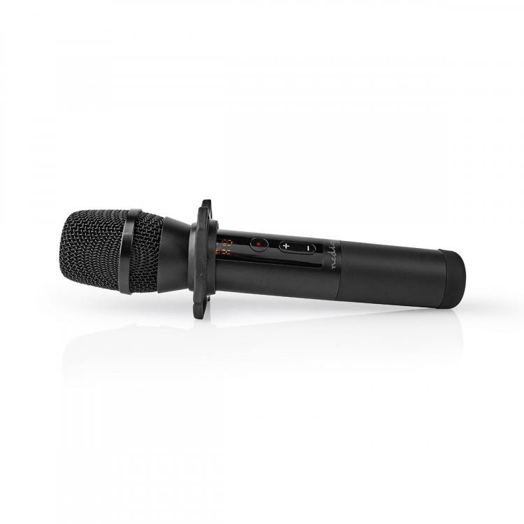 Nedis Wireless Microphone Set | 20 Channels | 1 Microphone | Cardioid | 70 Hz - 13 kHz | 1000 Ohm | -95 dB | Volume control | Black
