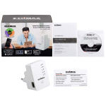 Edimax N300 Mini Wi-Fi Extender/Access Point/Wi-Fi Bridge White Edimax N300 Mini Wi-Fi Extender/Access Point/Wi-Fi Bridge White