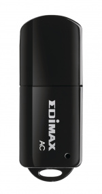 Edimax Wireless USB-Adapter AC600 2.4/5 GHz (Dual Band) Black