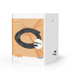 Nedis Cable Management | Spiral Sleeve | 1 pcs | Maximum cable thickness: 100 mm | PVC | Black