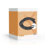 Nedis Cable Management | Spiral Sleeve | 1 pcs | Maximum cable thickness: 100 mm | PVC | Black