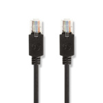 Nedis CAT5e Cable | U/UTP | RJ45 Male | RJ45 Male | 10.0 m | Round | LSZH | Anthracite | Window Box