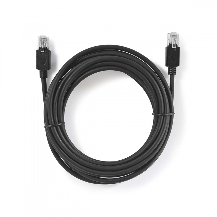 Nedis CAT5e Cable | U/UTP | RJ45 Male | RJ45 Male | 20.0 m | Round | LSZH | Anthracite | Window Box