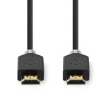 Nedis High Speed HDMI™ Cable with Ethernet | HDMI™ Connector | HDMI™ Connector | 4K@60Hz | ARC | 18 Gbps | 10.0 m | Round | PVC | Anthracite | Box Nedis High Speed HDMI™ Cable with Ethernet | HDMI™ Connector | HDMI™ Connector | 4K@60Hz | ARC | 18 Gbps | 10.0 m | Round | PVC | Anthracite | Box