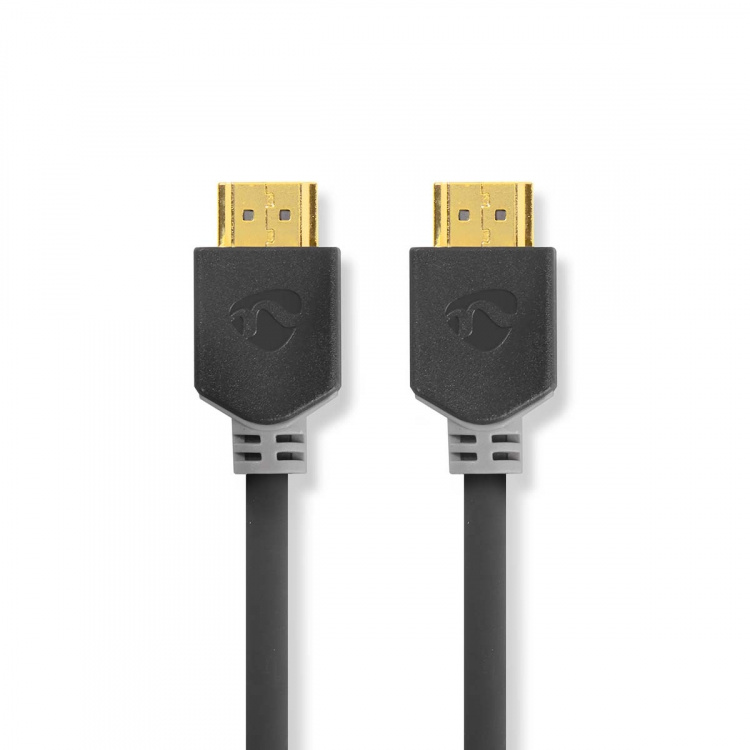 Nedis High Speed HDMI™ Cable with Ethernet | HDMI™ Connector | HDMI™ Connector | 4K@60Hz | ARC | 18 Gbps | 5.00 m | Round | PVC | Anthracite | Box Nedis High Speed HDMI™ Cable with Ethernet | HDMI™ Connector | HDMI™ Connector | 4K@60Hz | ARC | 18 Gbps | 5.00 m | Round | PVC | Anthracite | Box