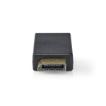 Nedis DisplayPort Adapter | DisplayPort Male | HDMI™ Output | 4K@30Hz | Gold Plated | Straight | Round | ABS | ABS | Anthracite | Box
