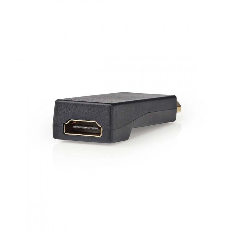 Nedis DisplayPort Adapter | DisplayPort Male | HDMI™ Output | 4K@30Hz | Gold Plated | Straight | Round | ABS | ABS | Anthracite | Box