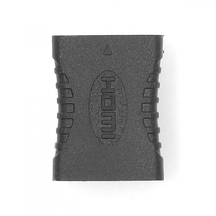 Nedis HDMI™ Adapter | HDMI™ Output | HDMI™ Output | Gold Plated | Straight | PVC | Anthracite | 1 pcs | Box Nedis HDMI™ Adapter | HDMI™ Output | HDMI™ Output | Gold Plated | Straight | PVC | Anthracite | 1 pcs | Box