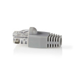Nedis RJ45 Connector | Male | Solid UTP CAT6 | Straight | Gold Plated | 10 pcs | PVC | Grey | Box