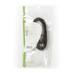 Nedis Mini DisplayPort Cable | DisplayPort 1.2 | Mini DisplayPort Male | Mini DisplayPort Male | 21.6 Gbps | Nickel Plated | 1.00 m | Round | PVC | Black | Polybag