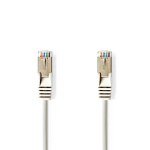 Nedis CAT5e Cable | SF/UTP | RJ45 Male | RJ45 Male | 7.50 m | Round | PVC | Grey | Envelope