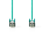Nedis CAT5e Cable | SF/UTP | RJ45 Male | RJ45 Male | 3.00 m | Round | PVC | Green | Polybag