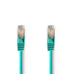 Nedis CAT5e Cable | SF/UTP | RJ45 Male | RJ45 Male | 5.00 m | Round | PVC | Green | Polybag